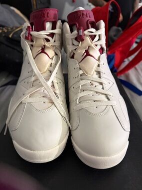 Jordan Retro 7 in Sail and Maroon
